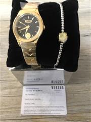 VERSACE★SAFETY PIN WATCH レディース腕時計 ヴェルサーチェの新作レディース腕時計、”モザイク”デザインの